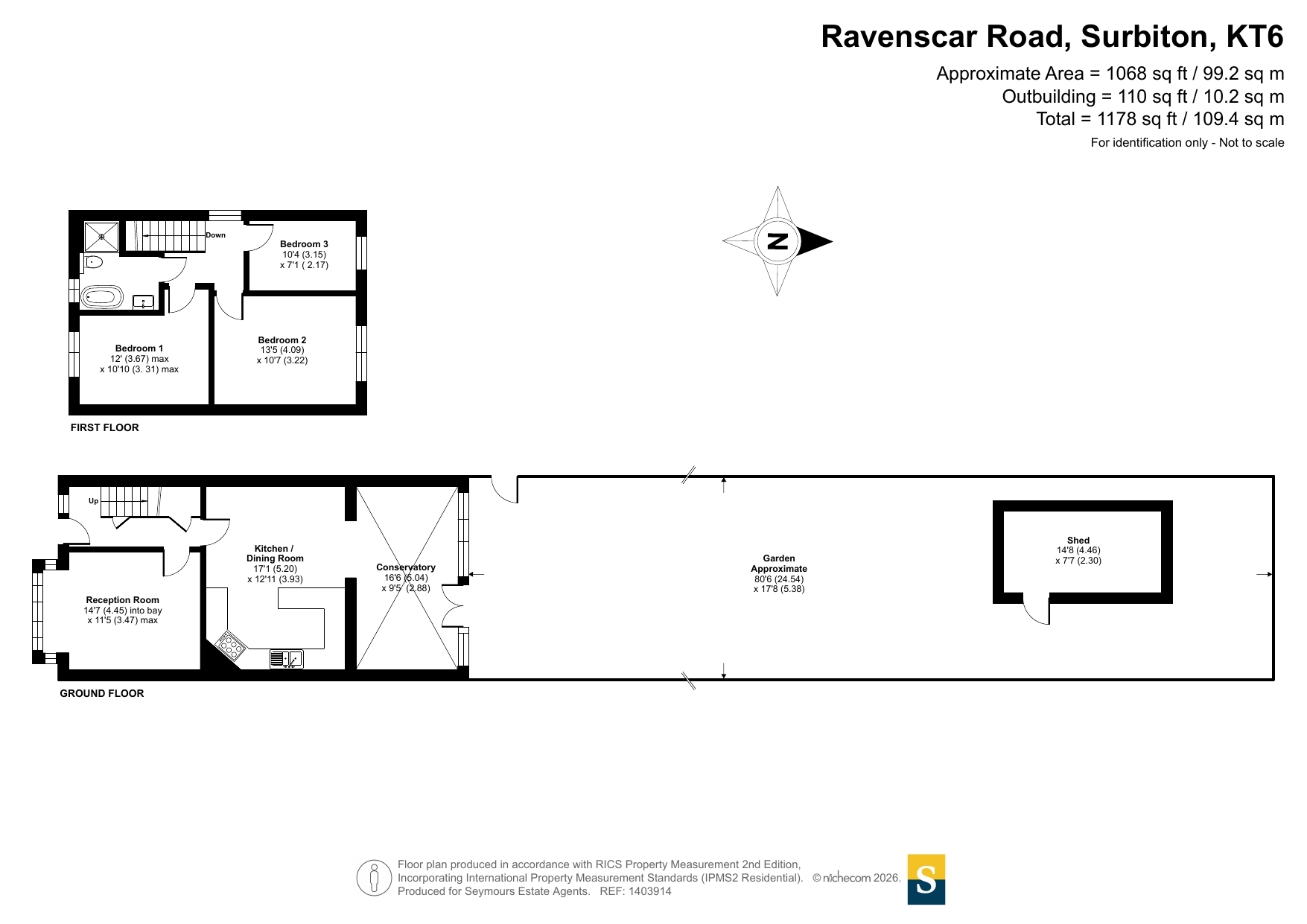 35, Ravenscar Road, Surbiton floorplan