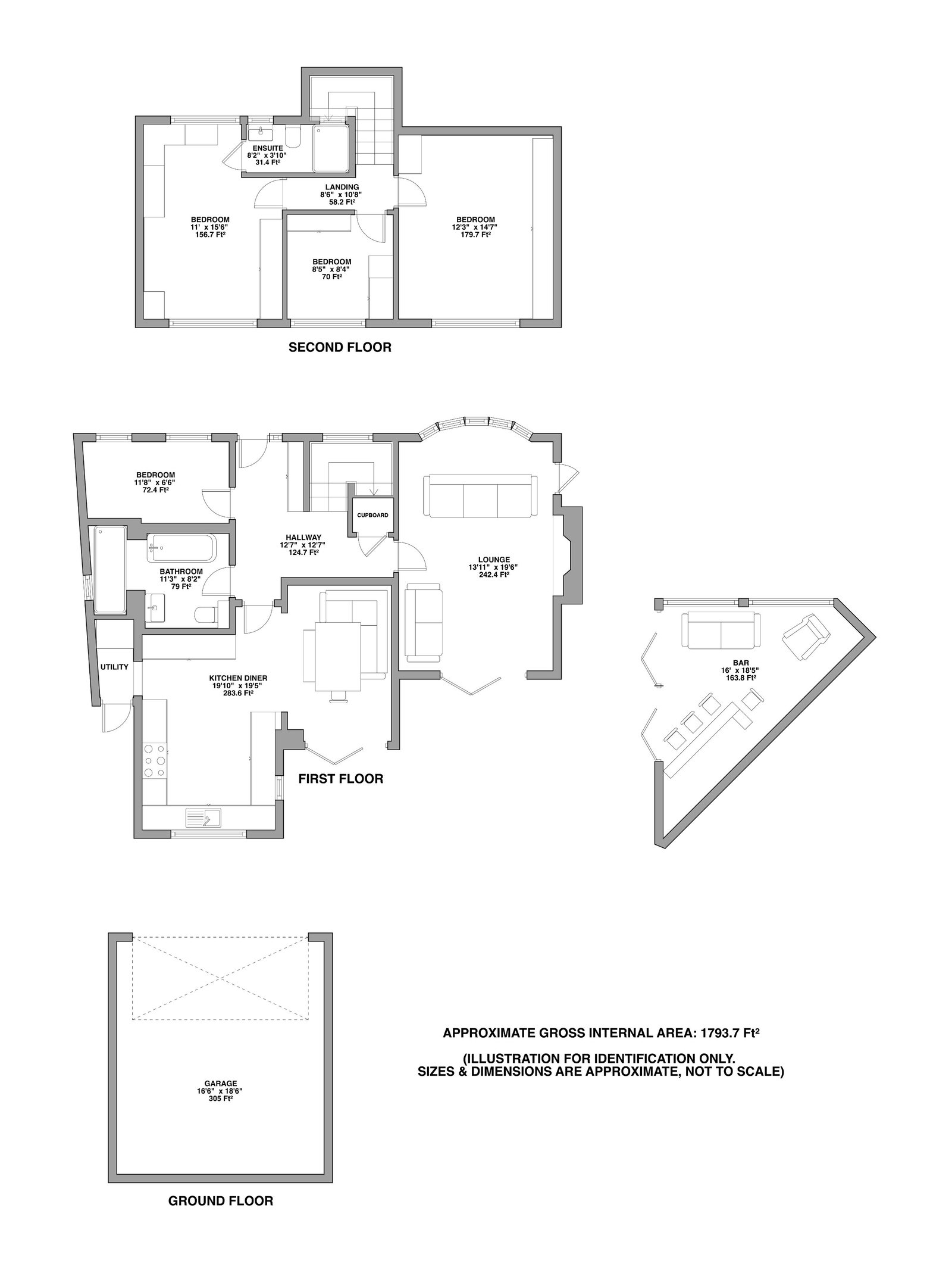 1, Footherley Road, Lichfield floorplan