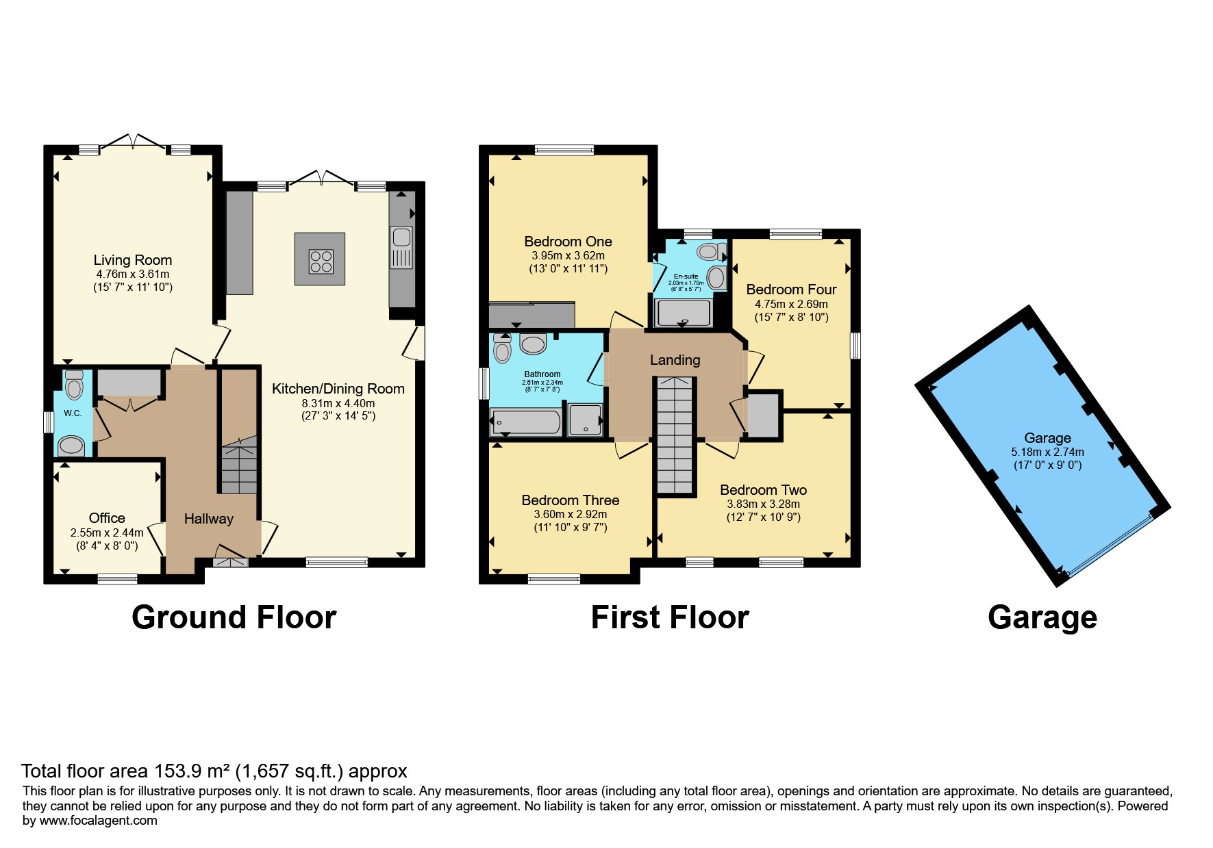 12, Pegasus Drive, Westbrook, Warrington floorplan