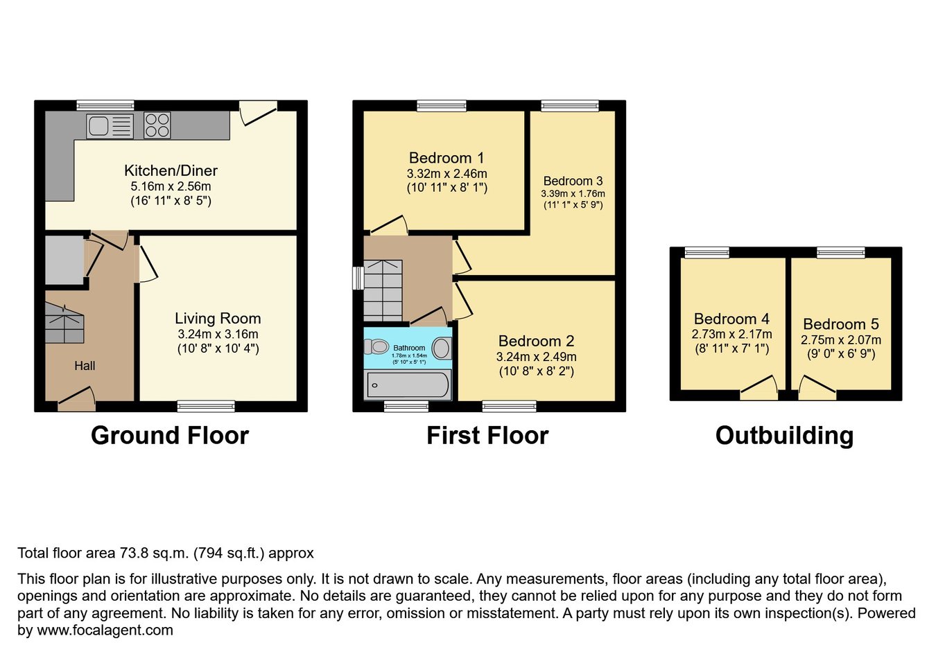 4, Scargill Road, Harrogate floorplan
