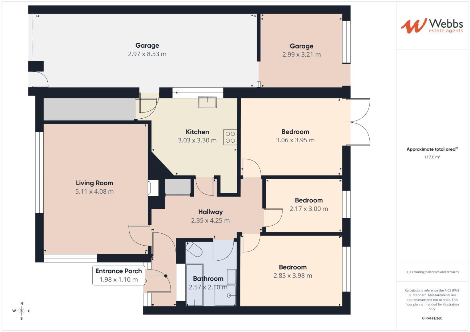 28, Norfolk Crescent, Walsall floorplan