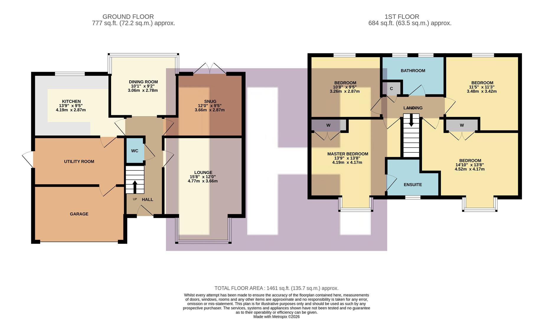46, Castlemartin, Stockton-On-Tees floorplan
