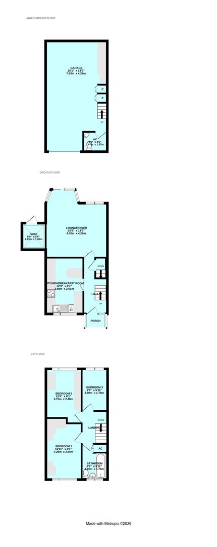 56, Grantley Gardens, Plymouth floorplan