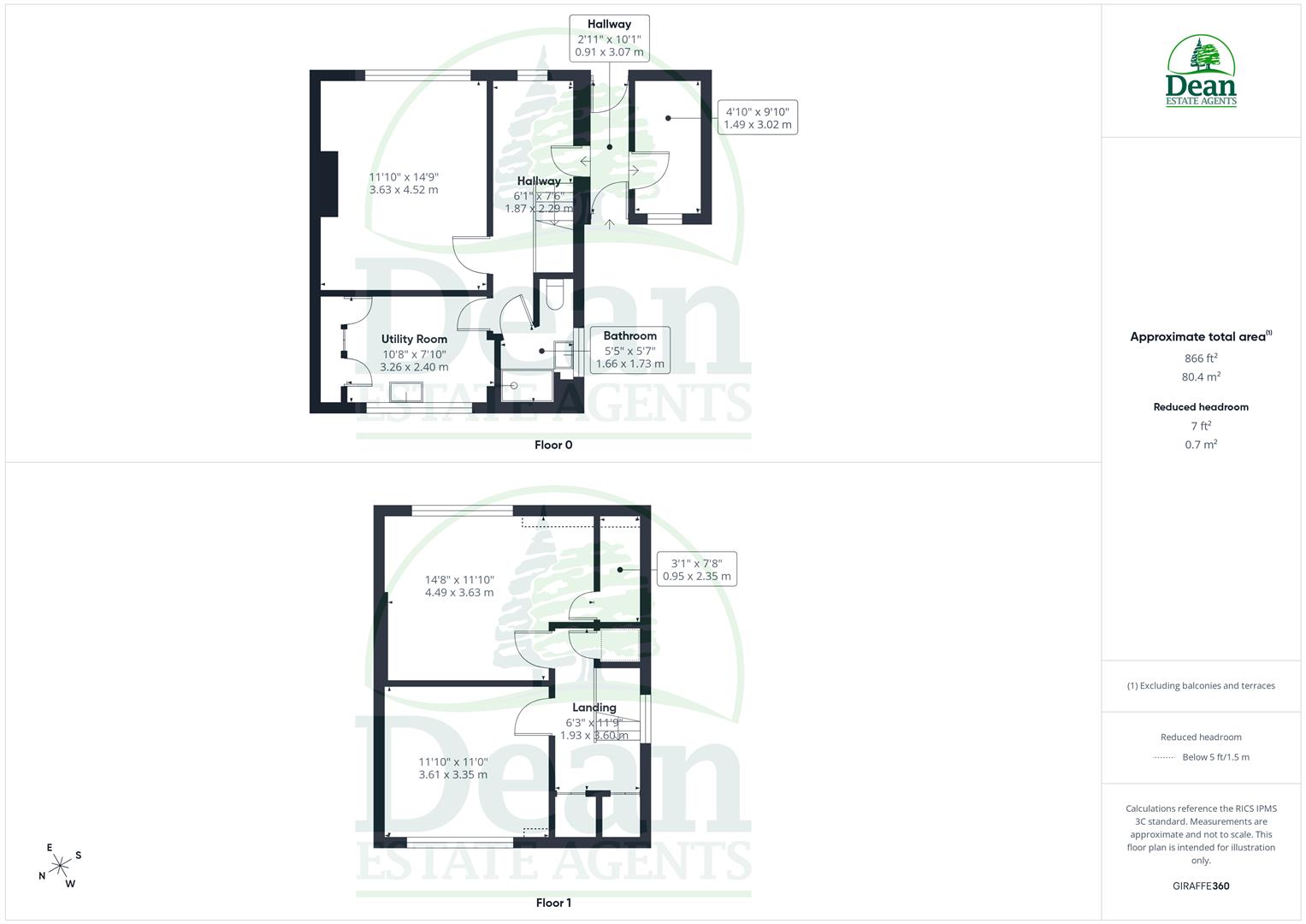 61, Parks Road, Mitcheldean floorplan