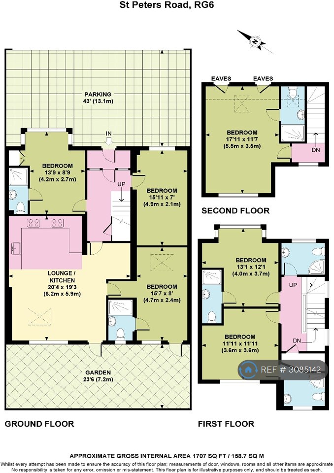 Reading floorplan