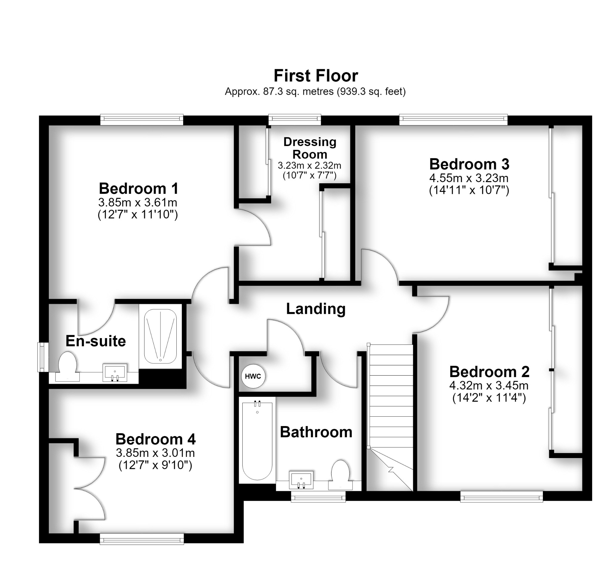 Raynor, Brook Avenue, Southampton floorplan