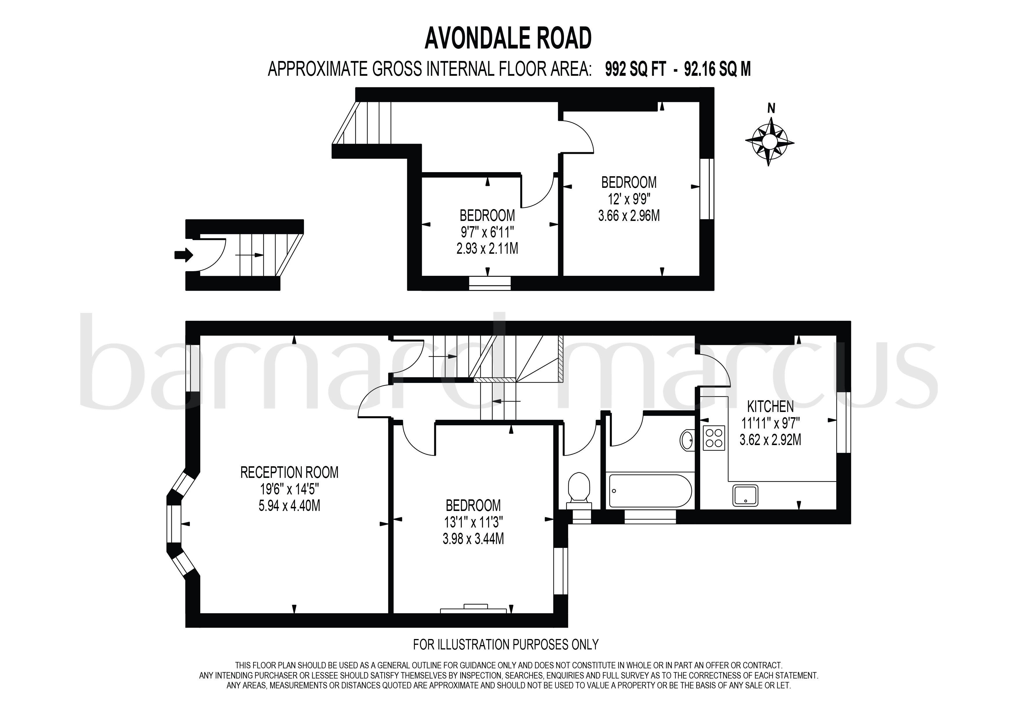65A, Avondale Road, SOUTH CROYDON floorplan