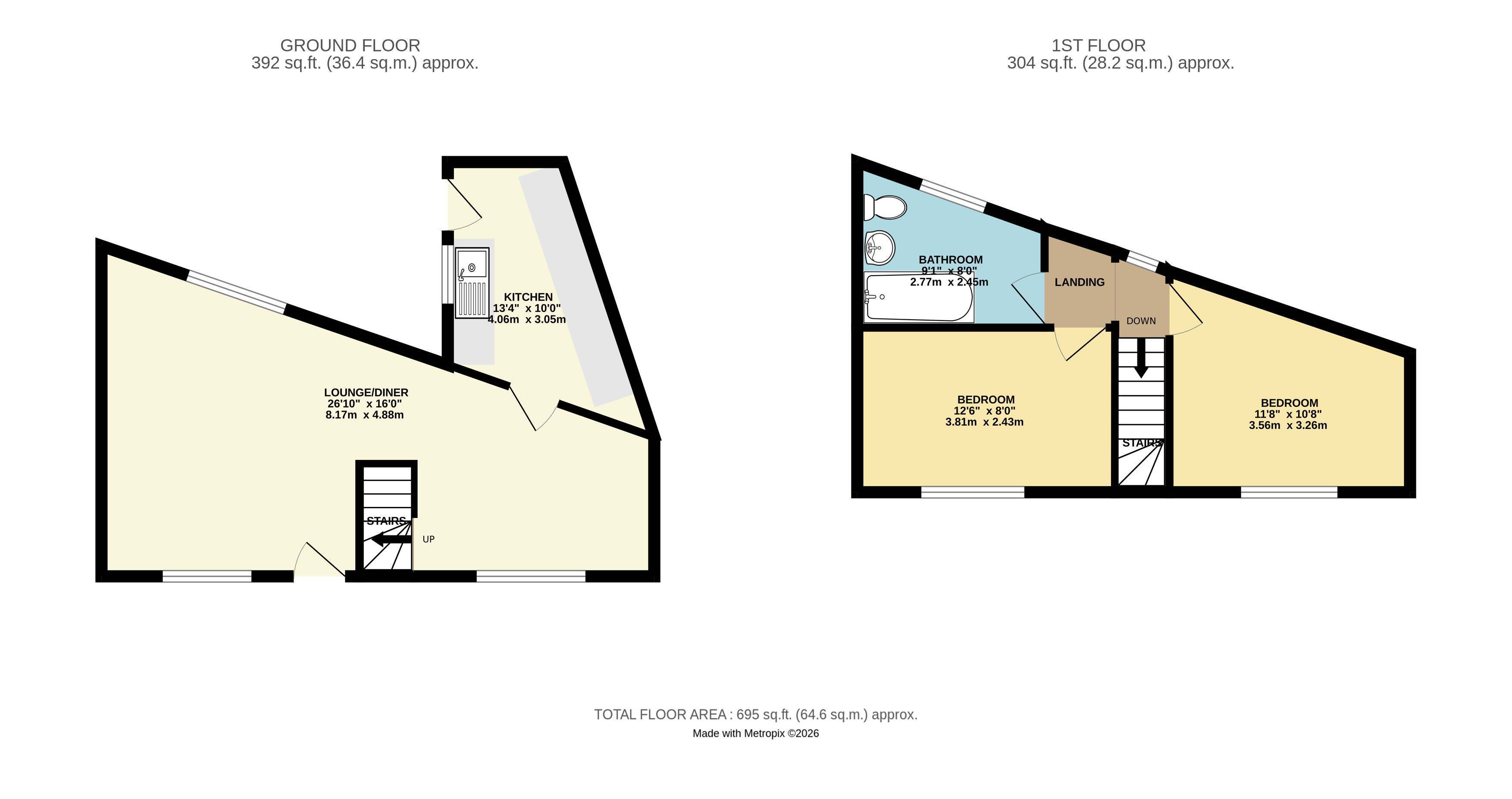 2, Thornley Lane North, Stockport floorplan