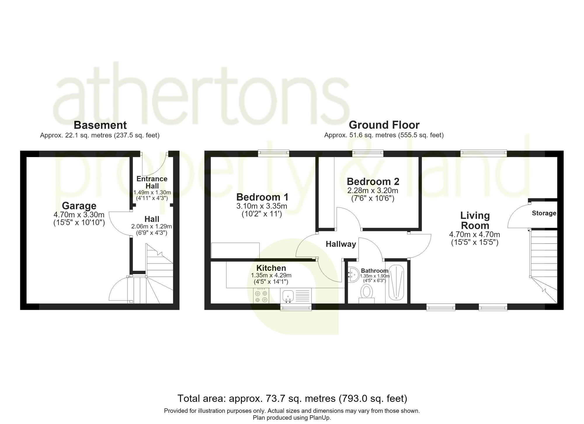 6 Jubilee Drive, Clitheroe floorplan