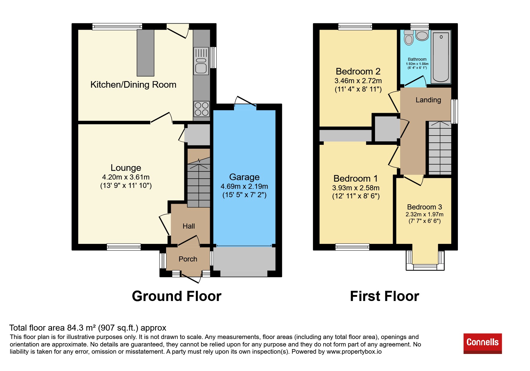 16, Memorial Close, Willenhall floorplan