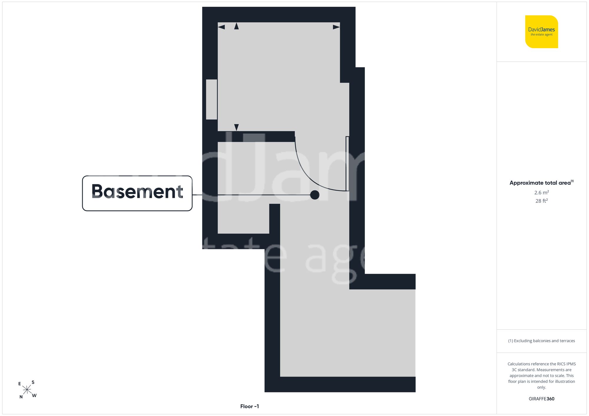 21 Russell Road, Nottingham floorplan