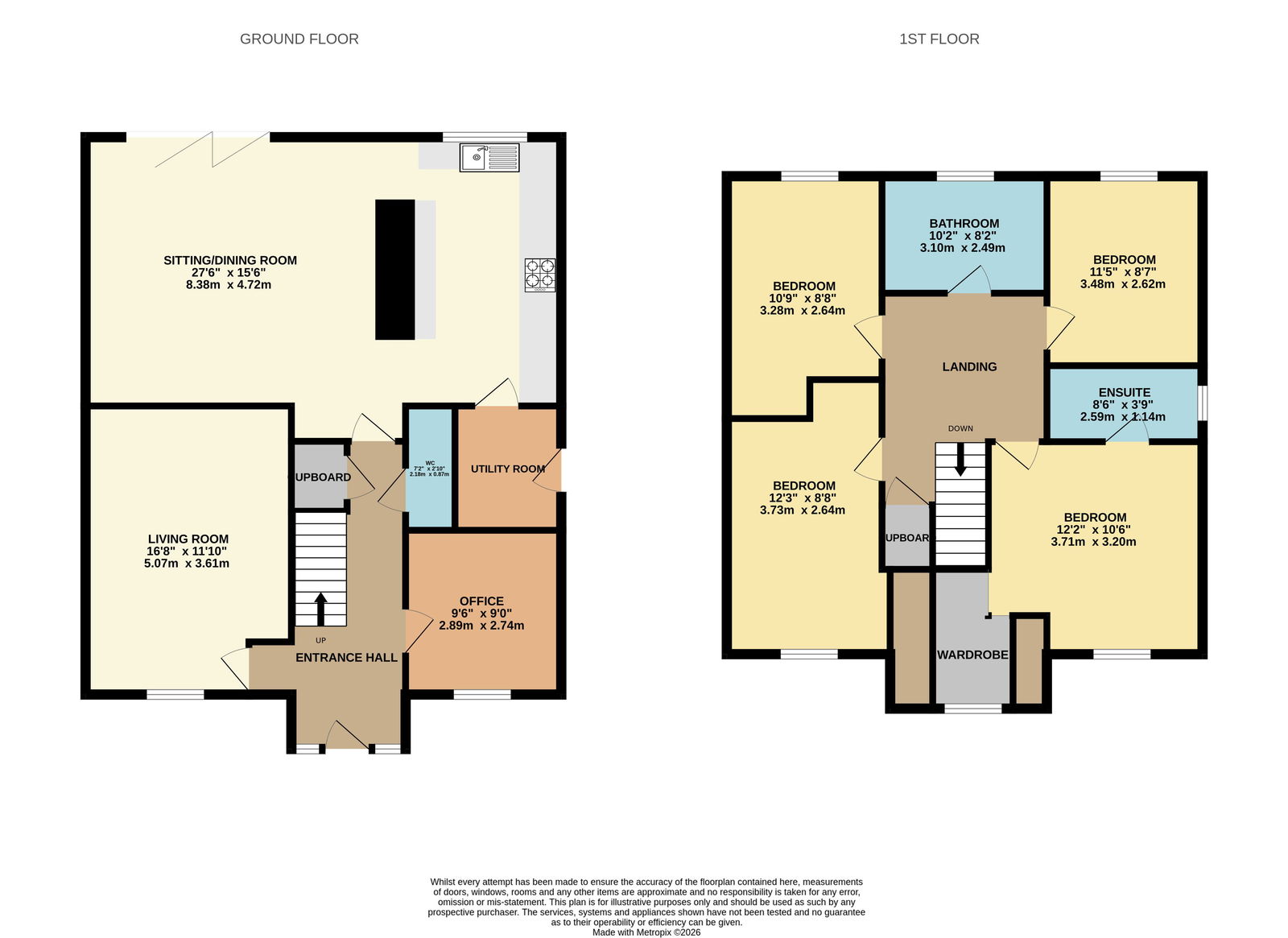 15, Dragoon Road, Ross on Wye, HR9 7YR floorplan