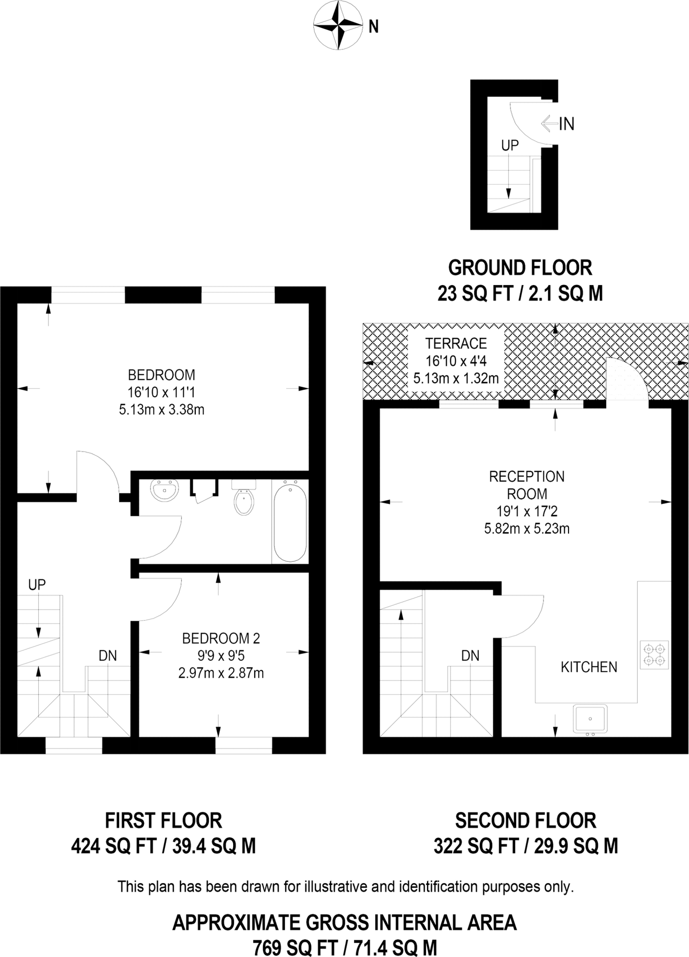 Flat 2, London floorplan