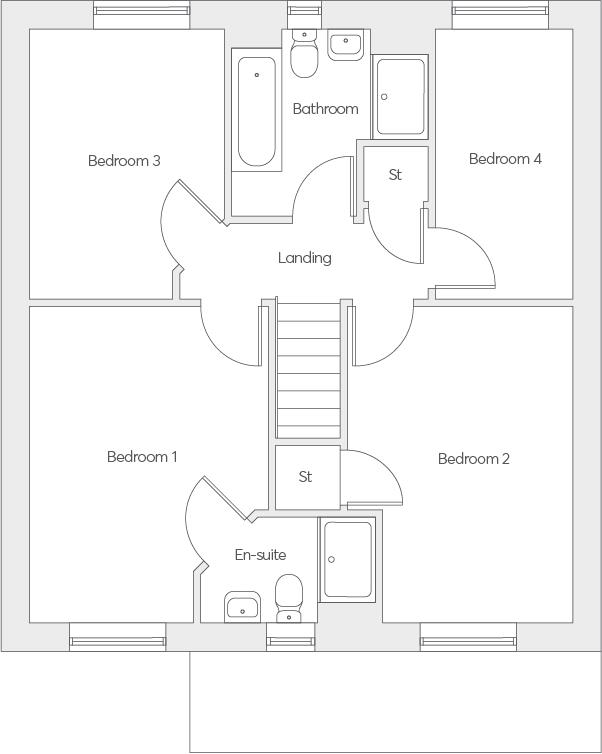 171, Off Catterick Road, Brough With St Giles, Catterick Garrison floorplan