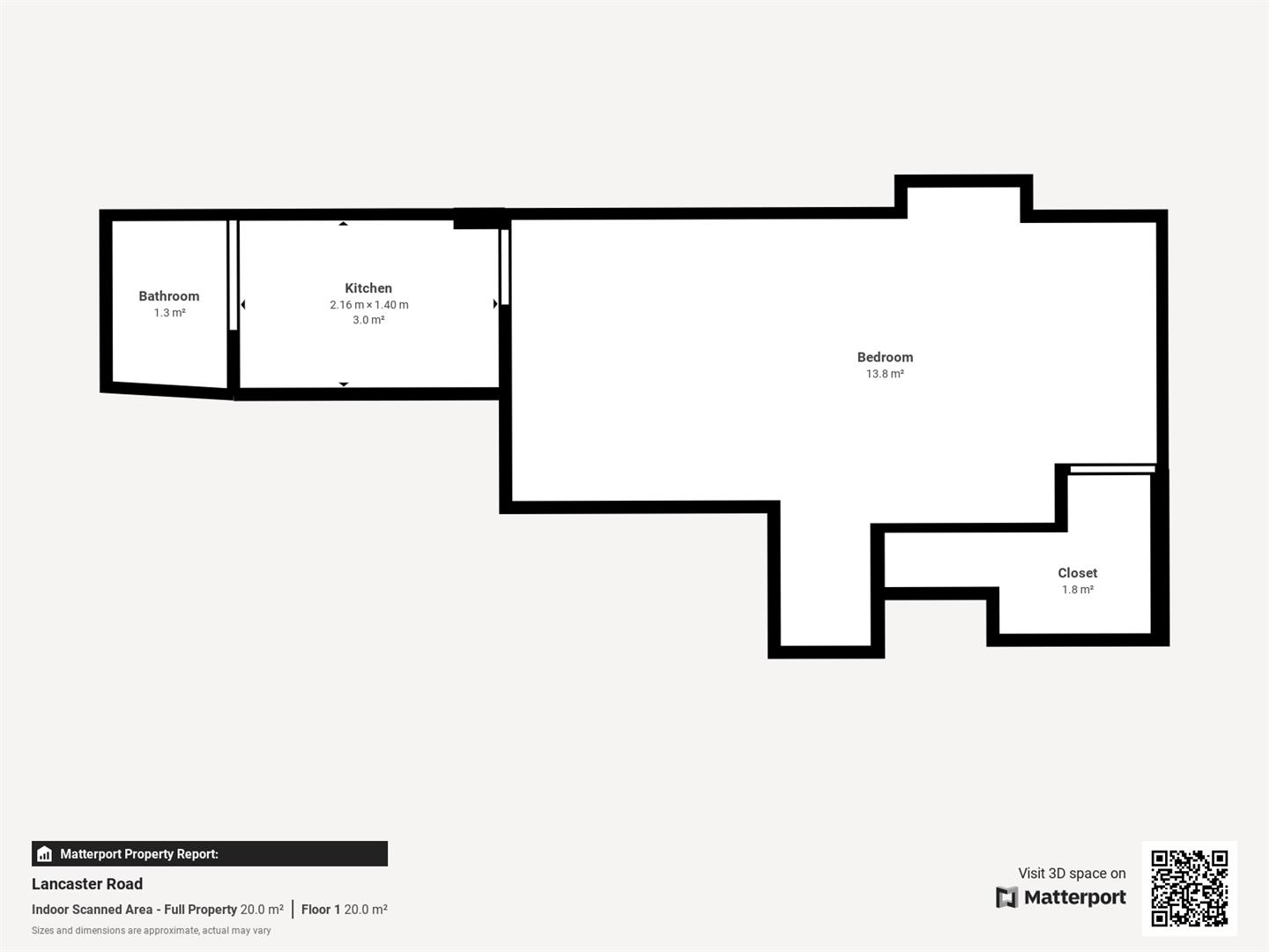Flat 3, 72, Lancaster Road, Dollis Hill floorplan