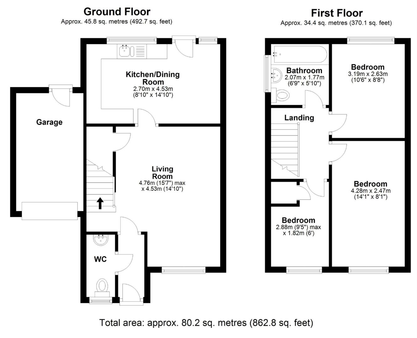 18, Atherton Drive, Houghton Le Spring floorplan