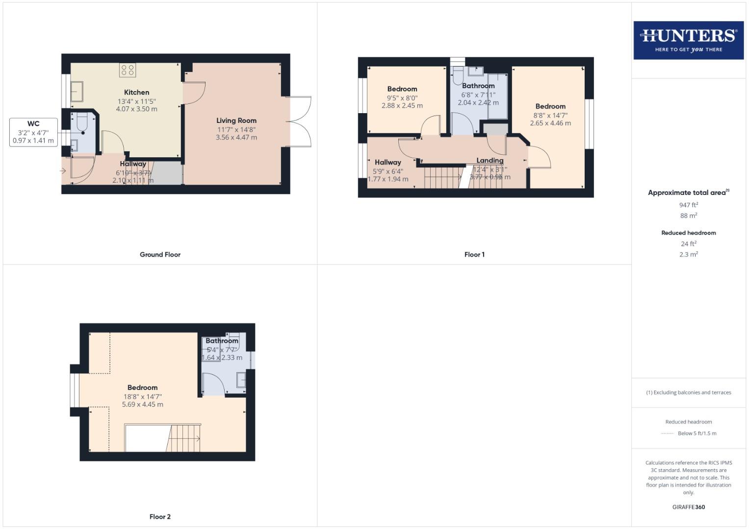 61, Mill Way, North Yorkshire floorplan