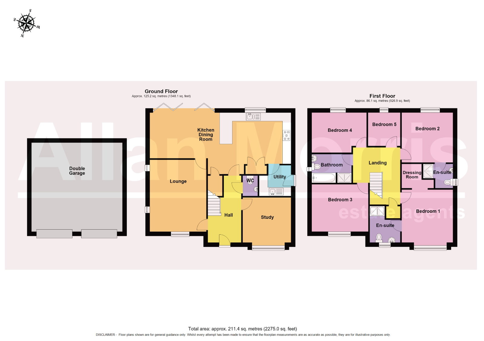 13, Pitmaston Close, Worcester floorplan