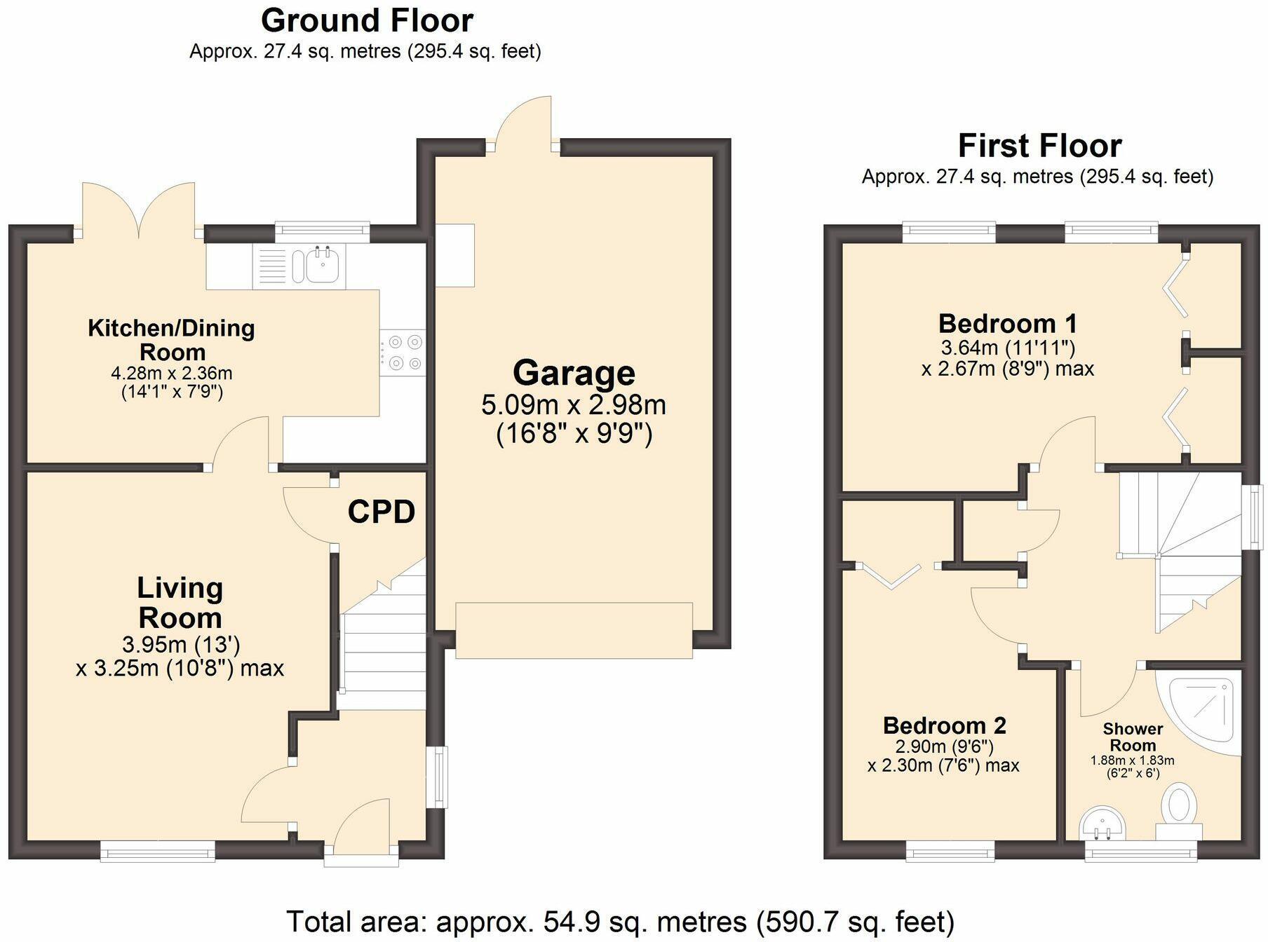 47, Birley Spa Drive, Sheffield floorplan