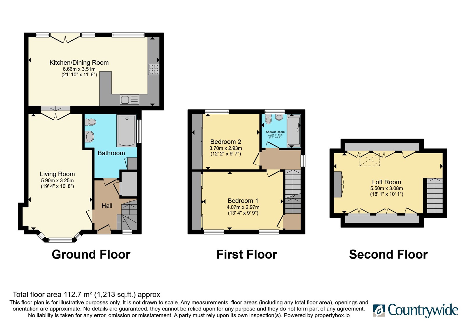 25, Rockall Drive, Glasgow City floorplan
