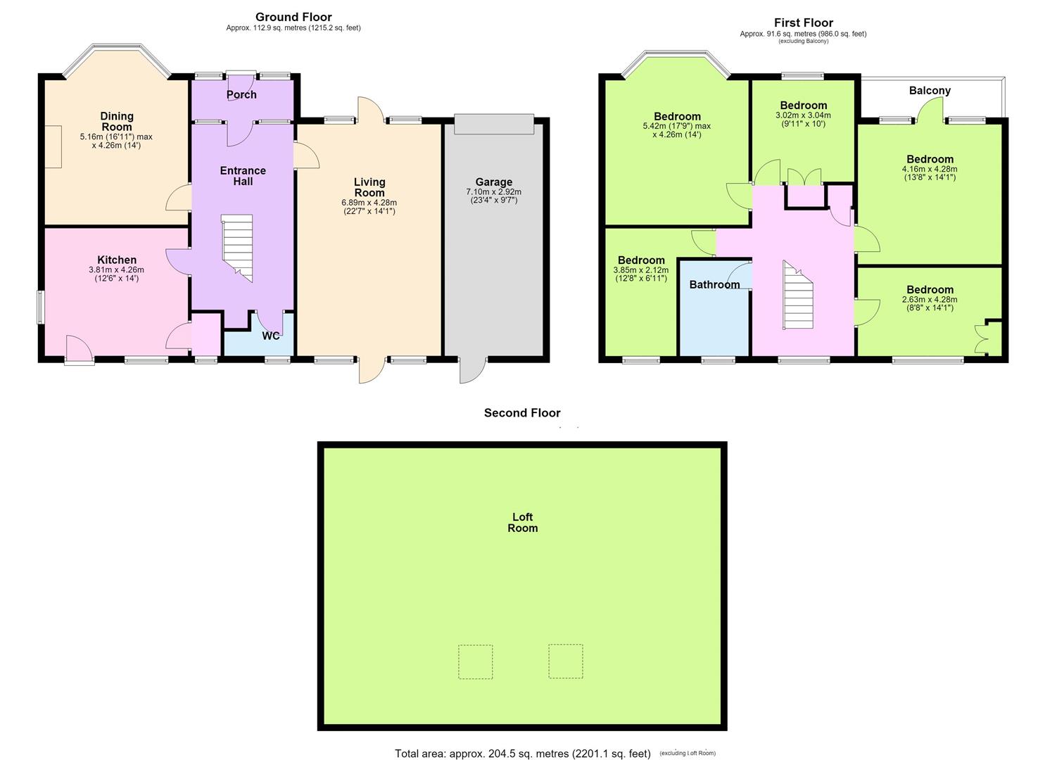 16, West Park Lane, Goring-By-Sea floorplan