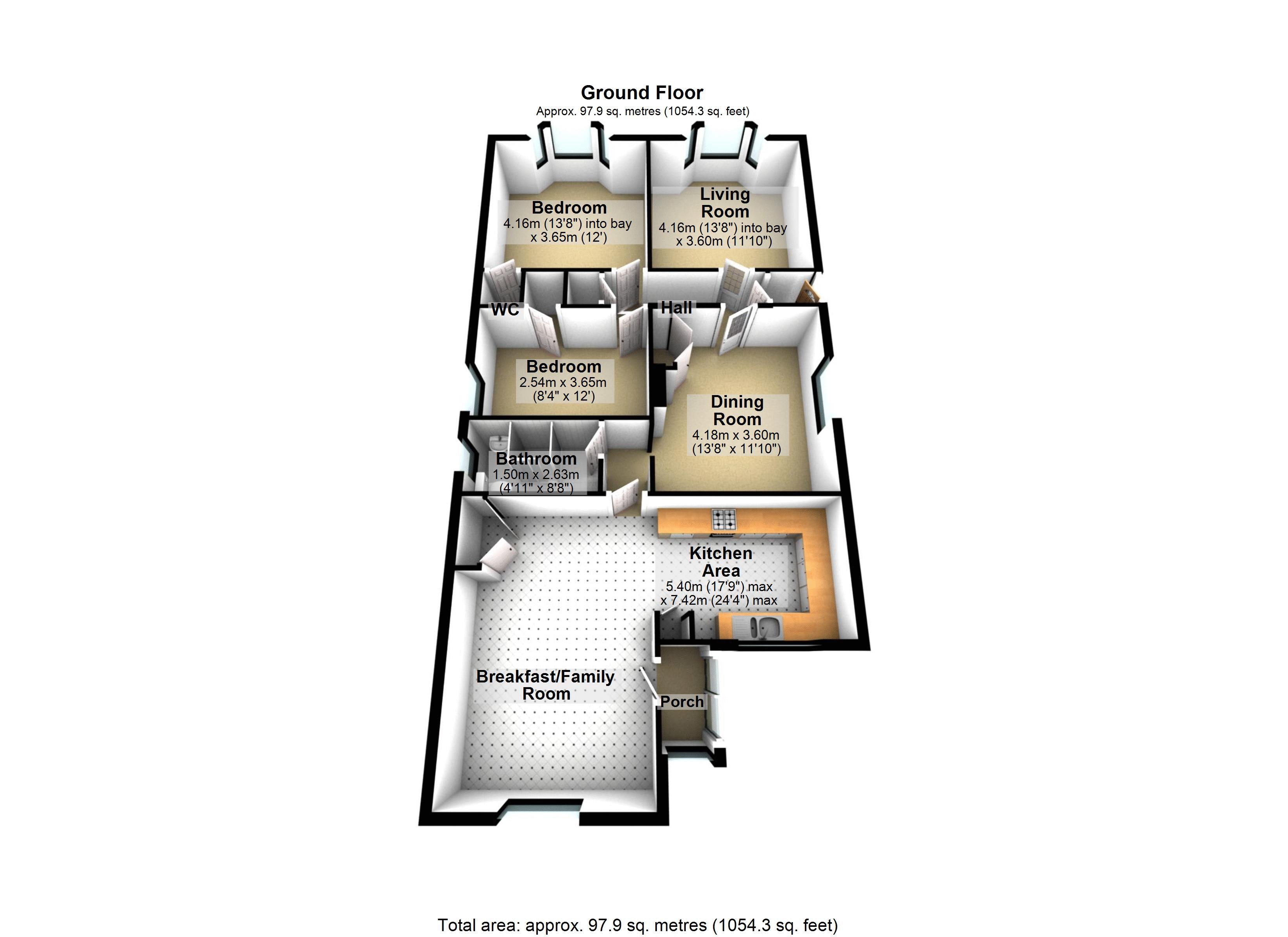 2 Bedrooms Bungalow for sale in Greenhill Road, Sandford, Winscombe BS25