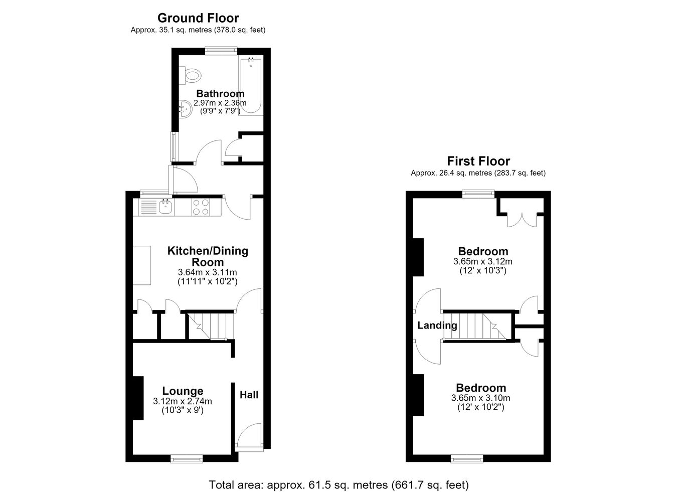 7, Victoria Street, Dover floorplan