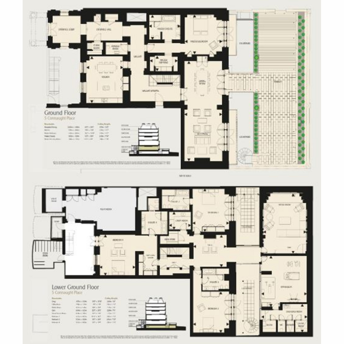 5, Connaught Place, London floorplan