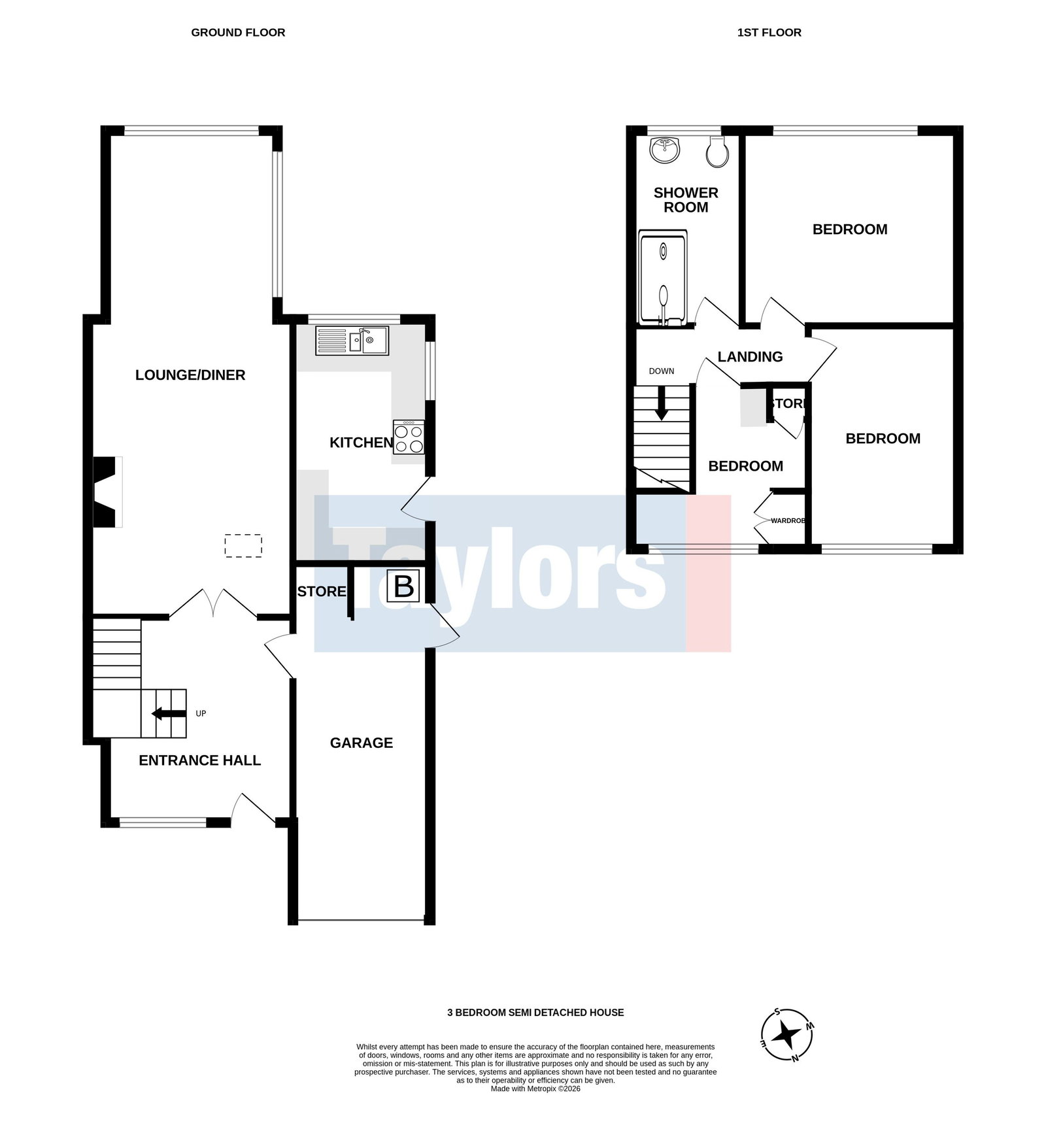 6, Mendip Road, Stourbridge floorplan