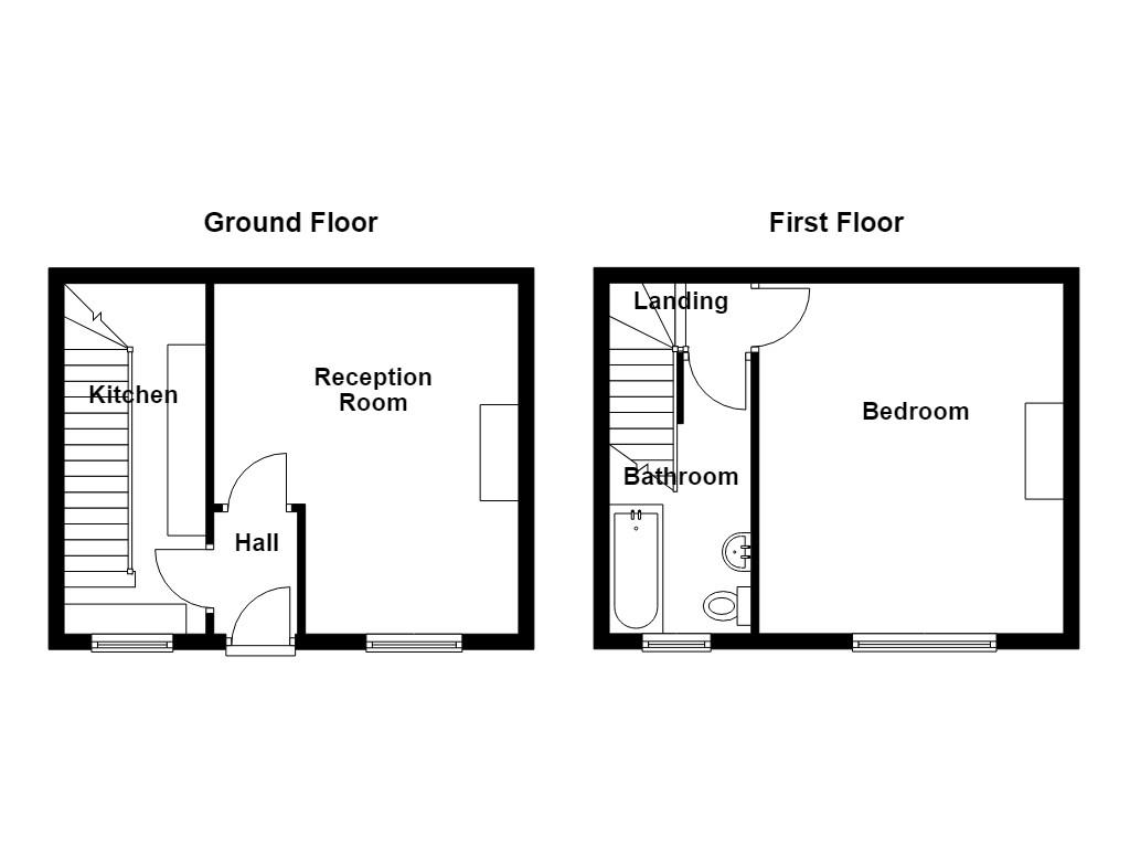 9, Mill Street, Whitworth floorplan