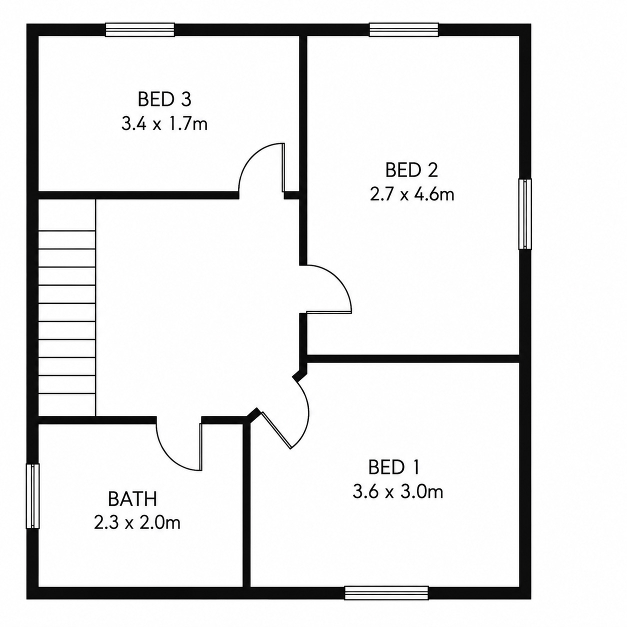 27, Gwynfryn Avenue, Rhyl floorplan