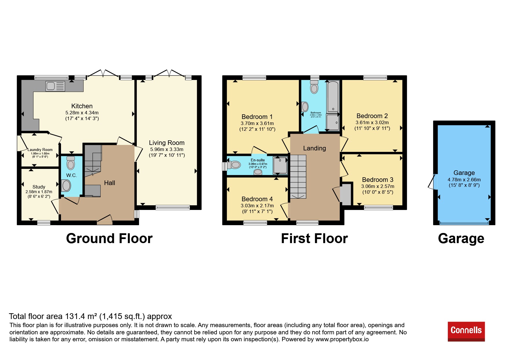 Pagnell Close, Northampton floorplan