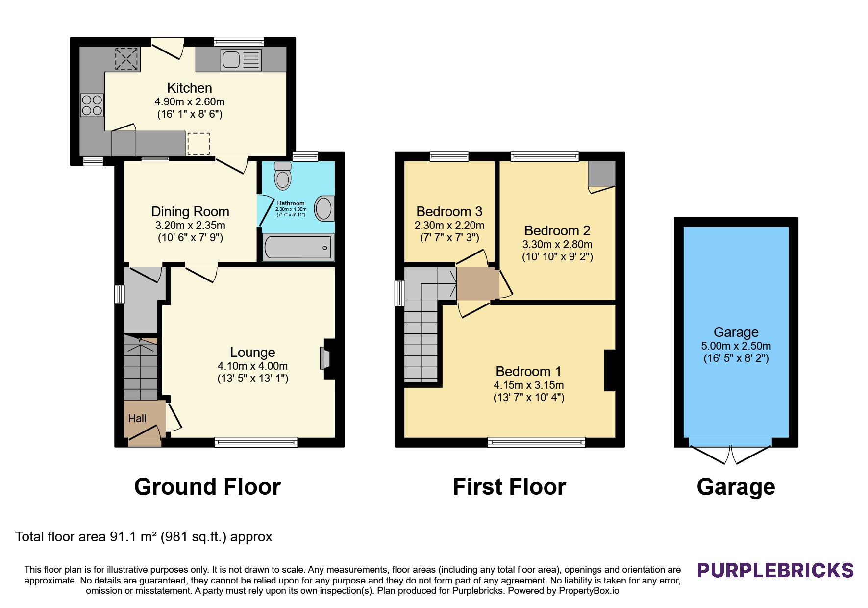 9, York Avenue, Slough floorplan