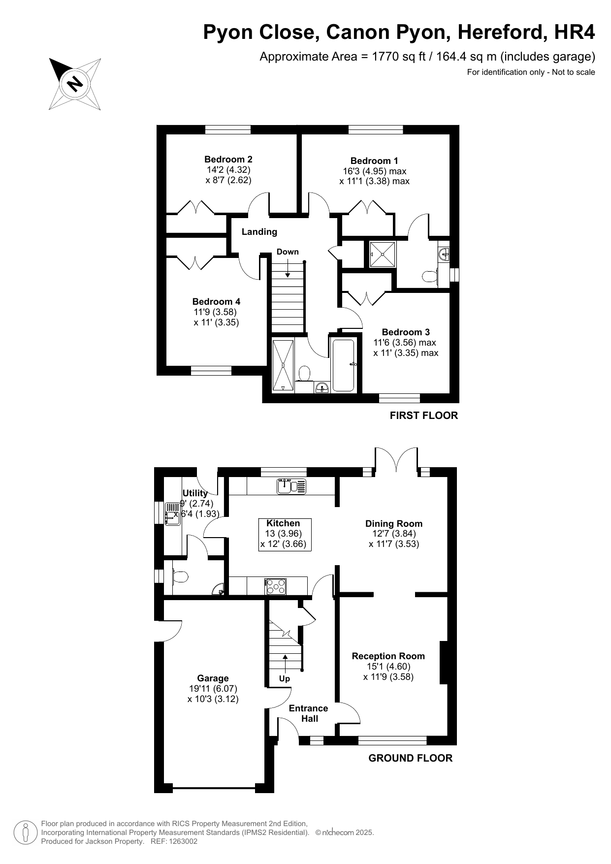 26 Pyon Close, Hereford floorplan
