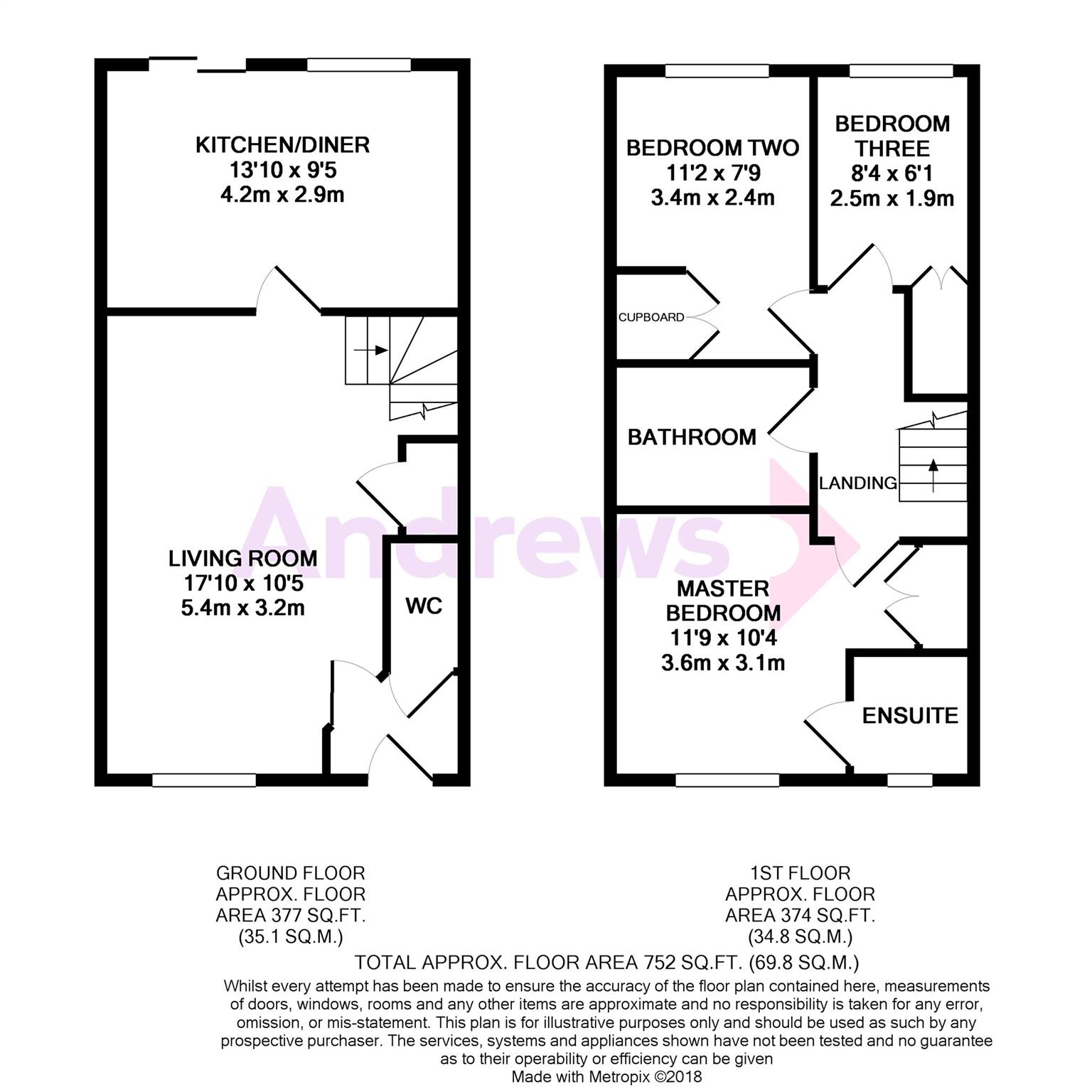 3 Bedrooms Terraced house for sale in Appleyard Close, Uckington GL51