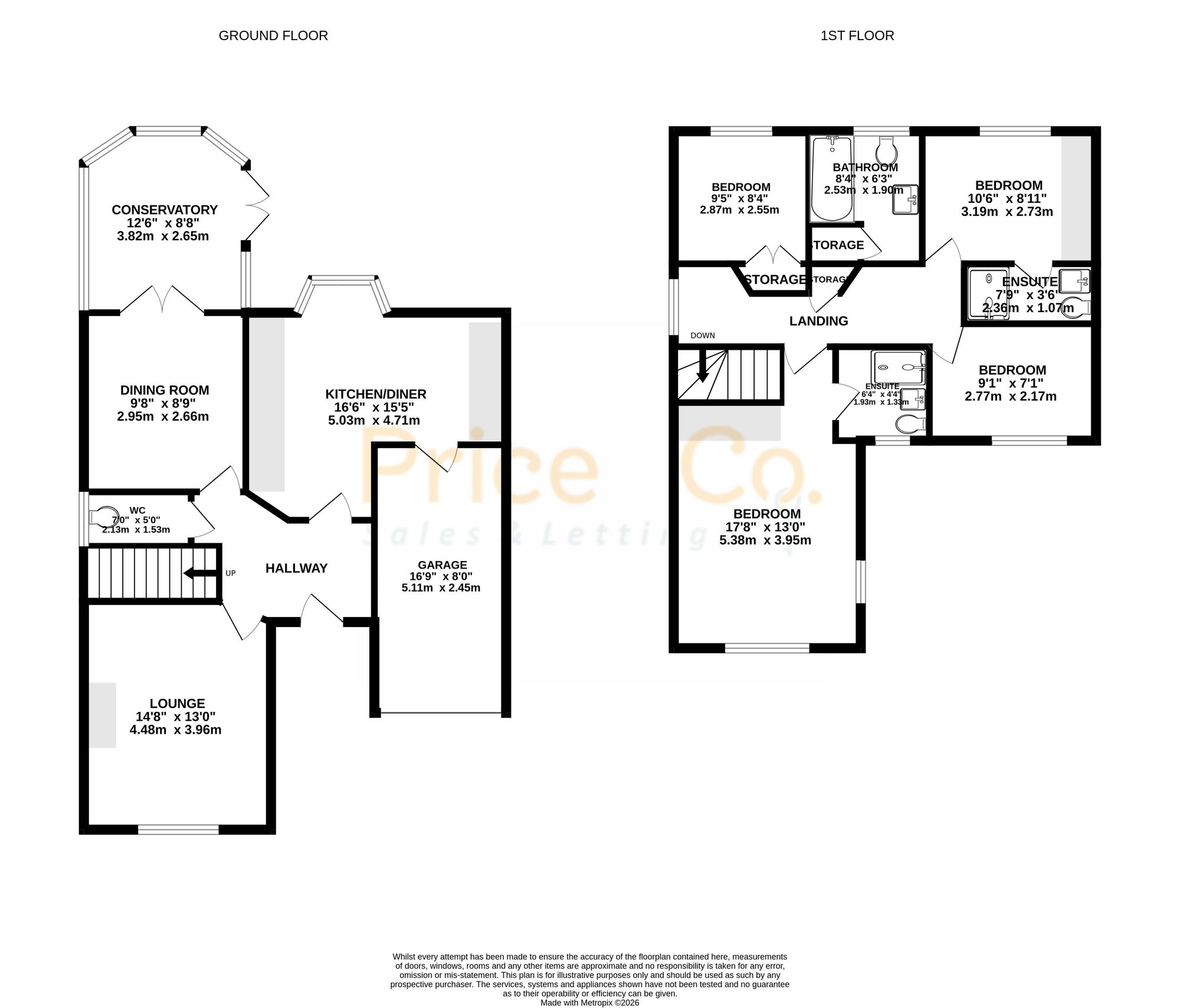 38 Coppice Close, Bolton floorplan
