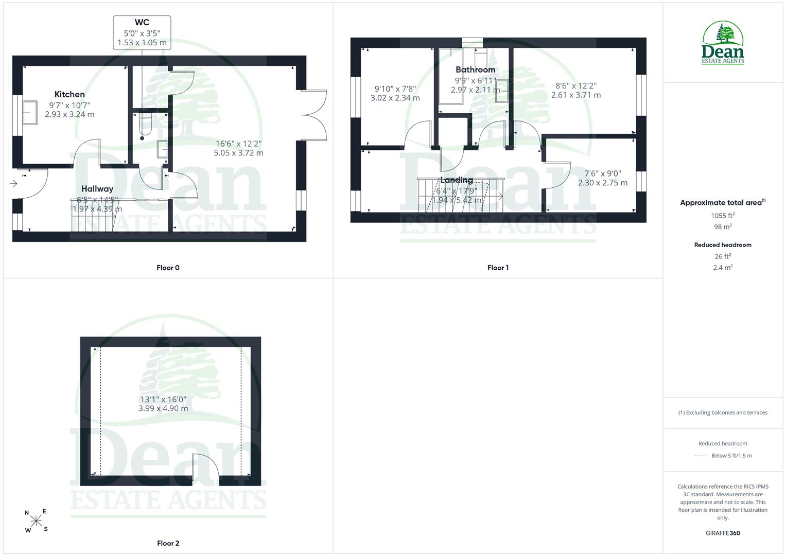 1, Tuffley Court, Mitcheldean floorplan