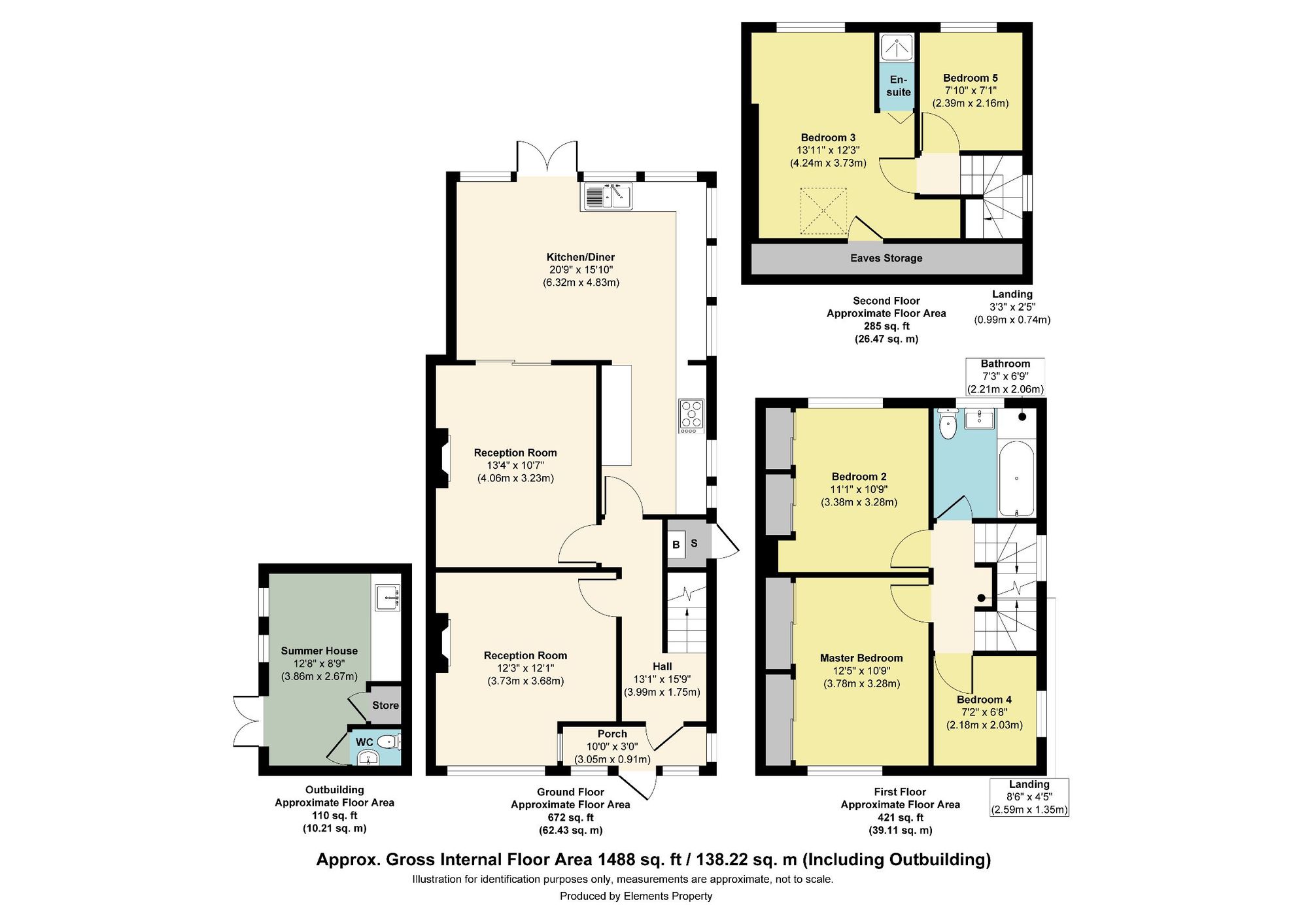 274 Stainbeck Road, Leeds floorplan