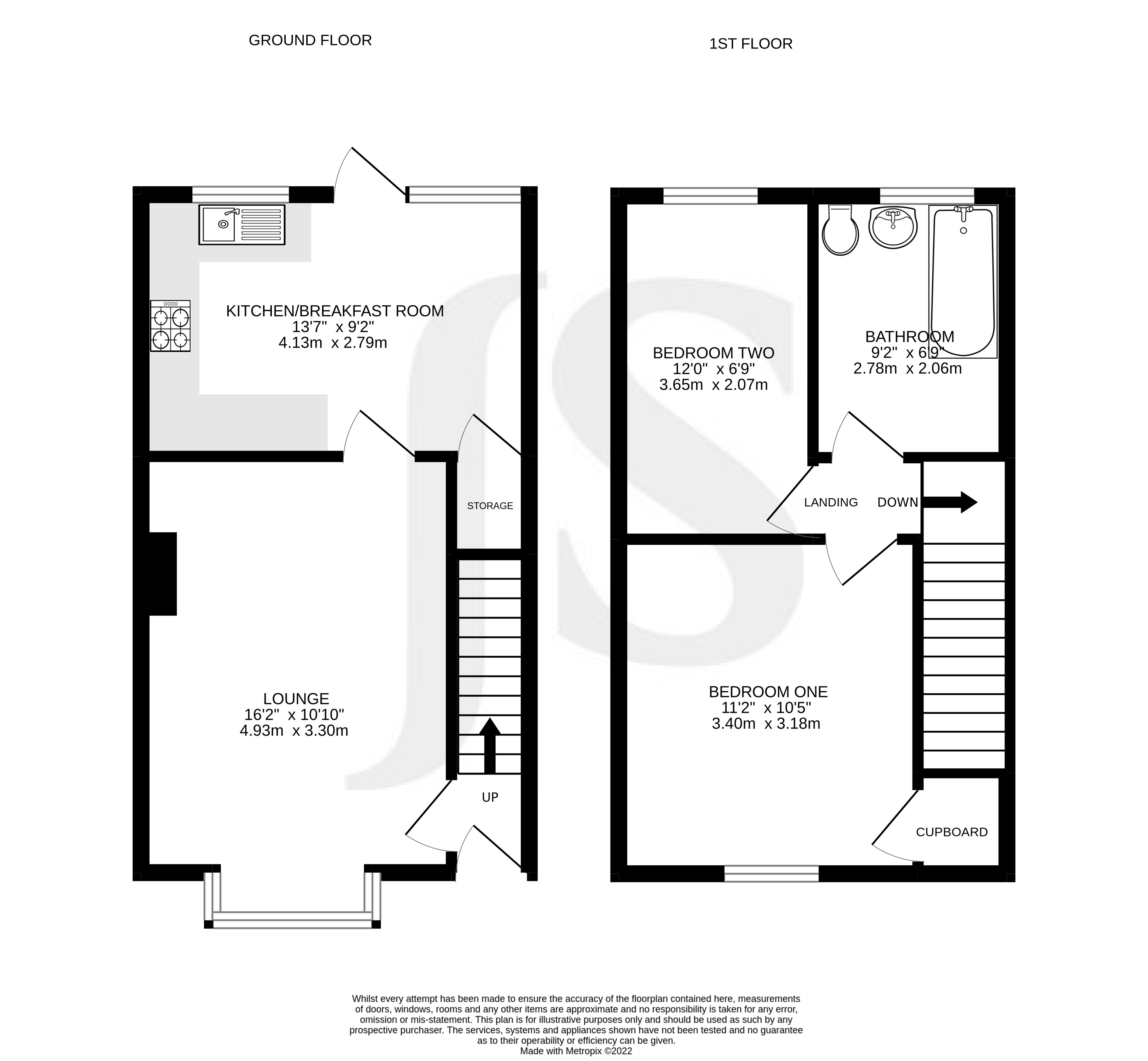 St. Elmo Road, Worthing BN14, 2 bedroom terraced house for sale