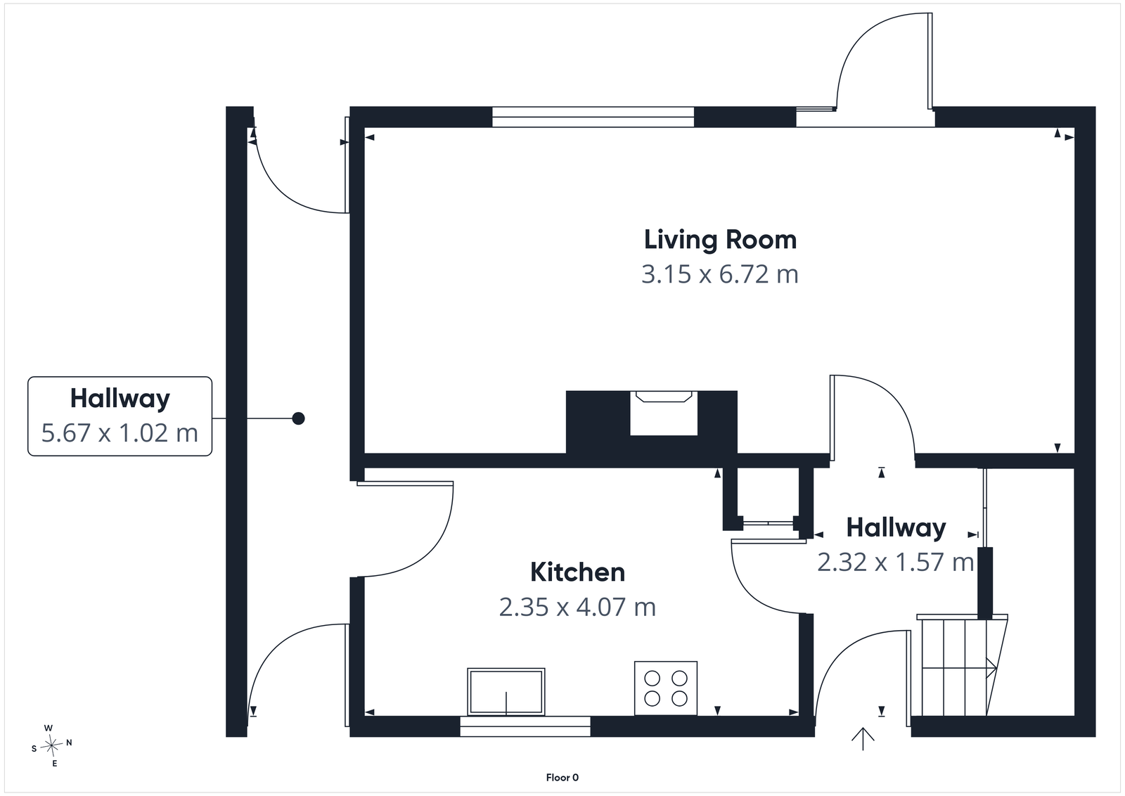 30, Oak Way, Cinderford floorplan