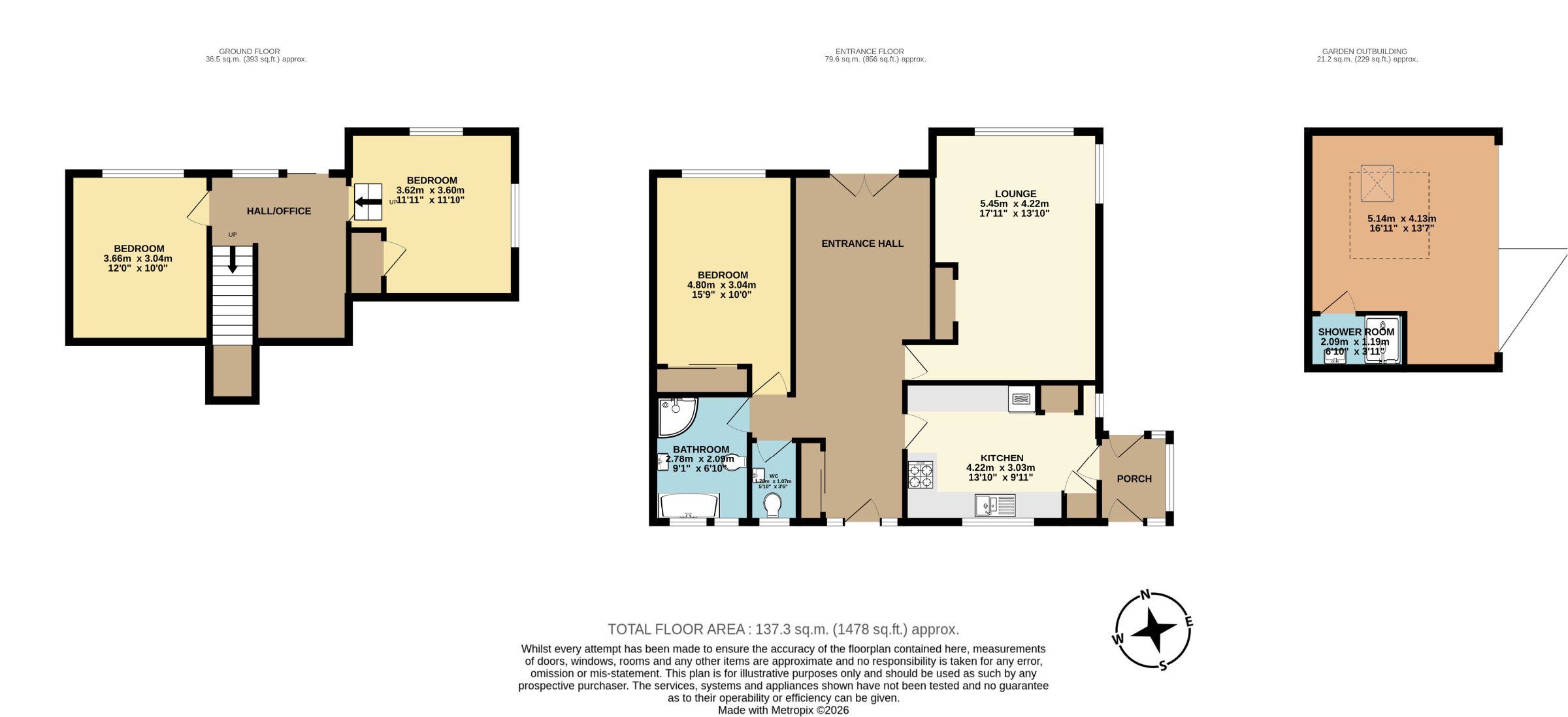 120 Southfield Avenue, Paignton floorplan