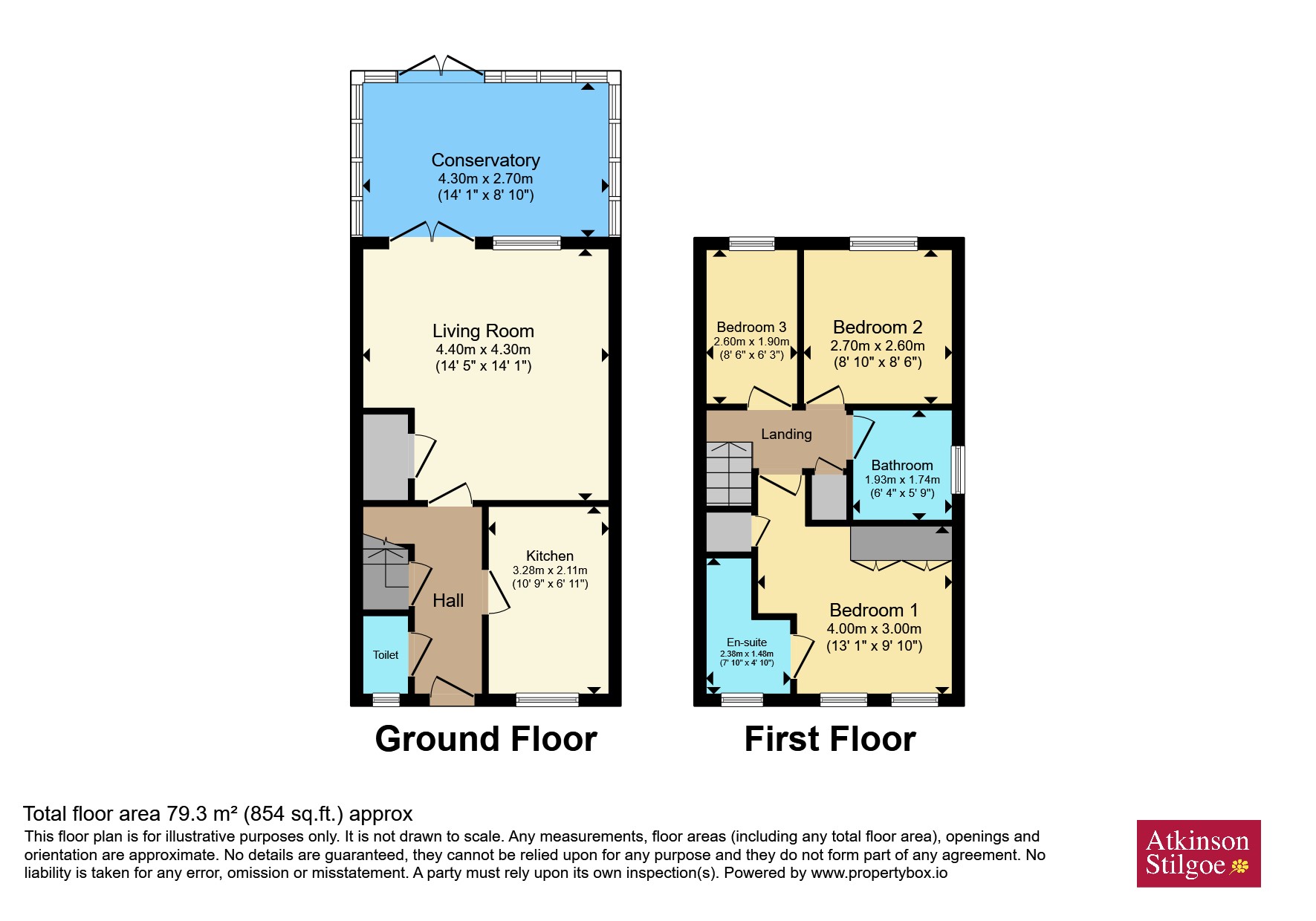 16, Watson Way, Balsall Common floorplan