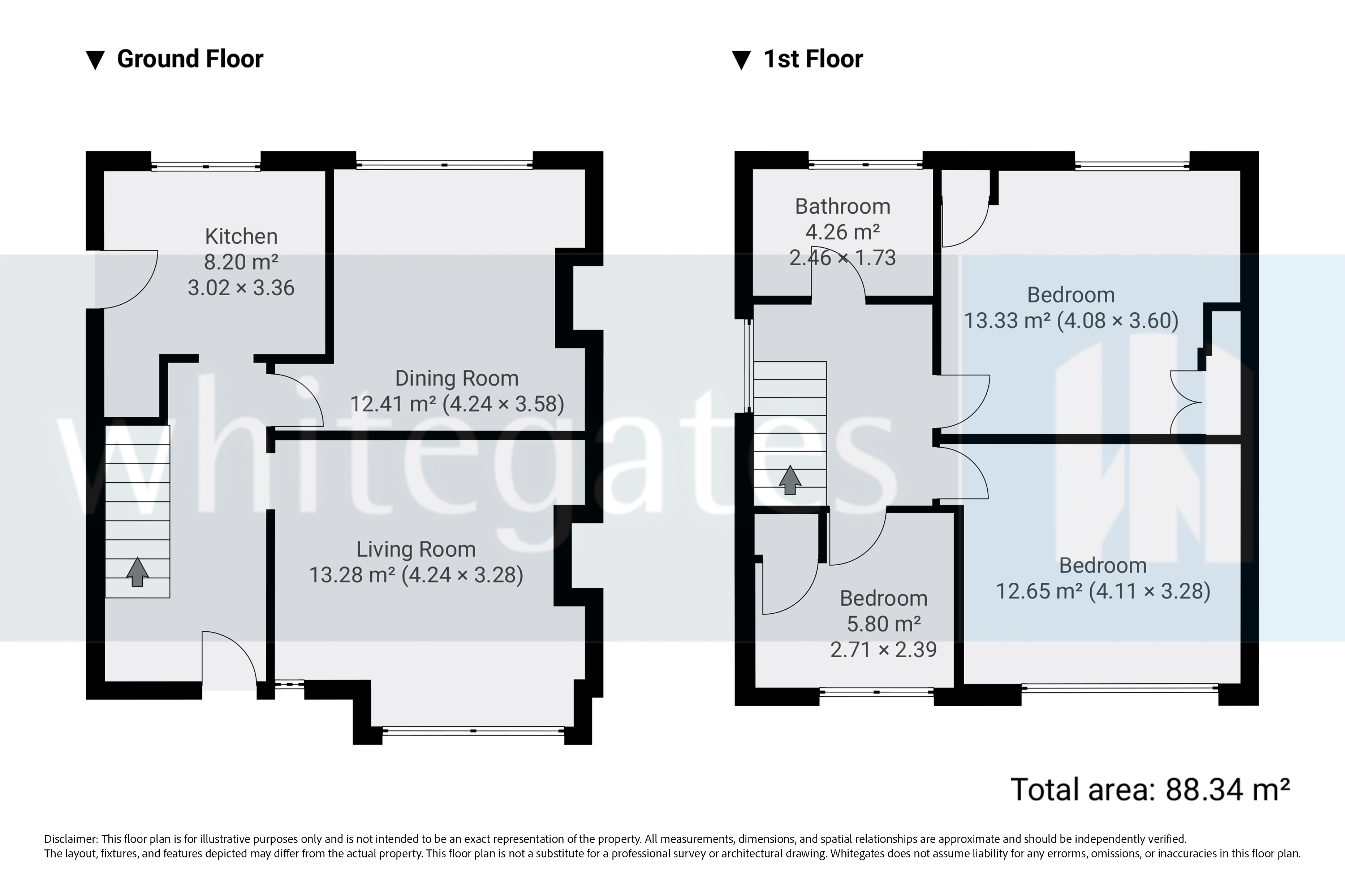 22, Lulworth Road, Merseyside floorplan