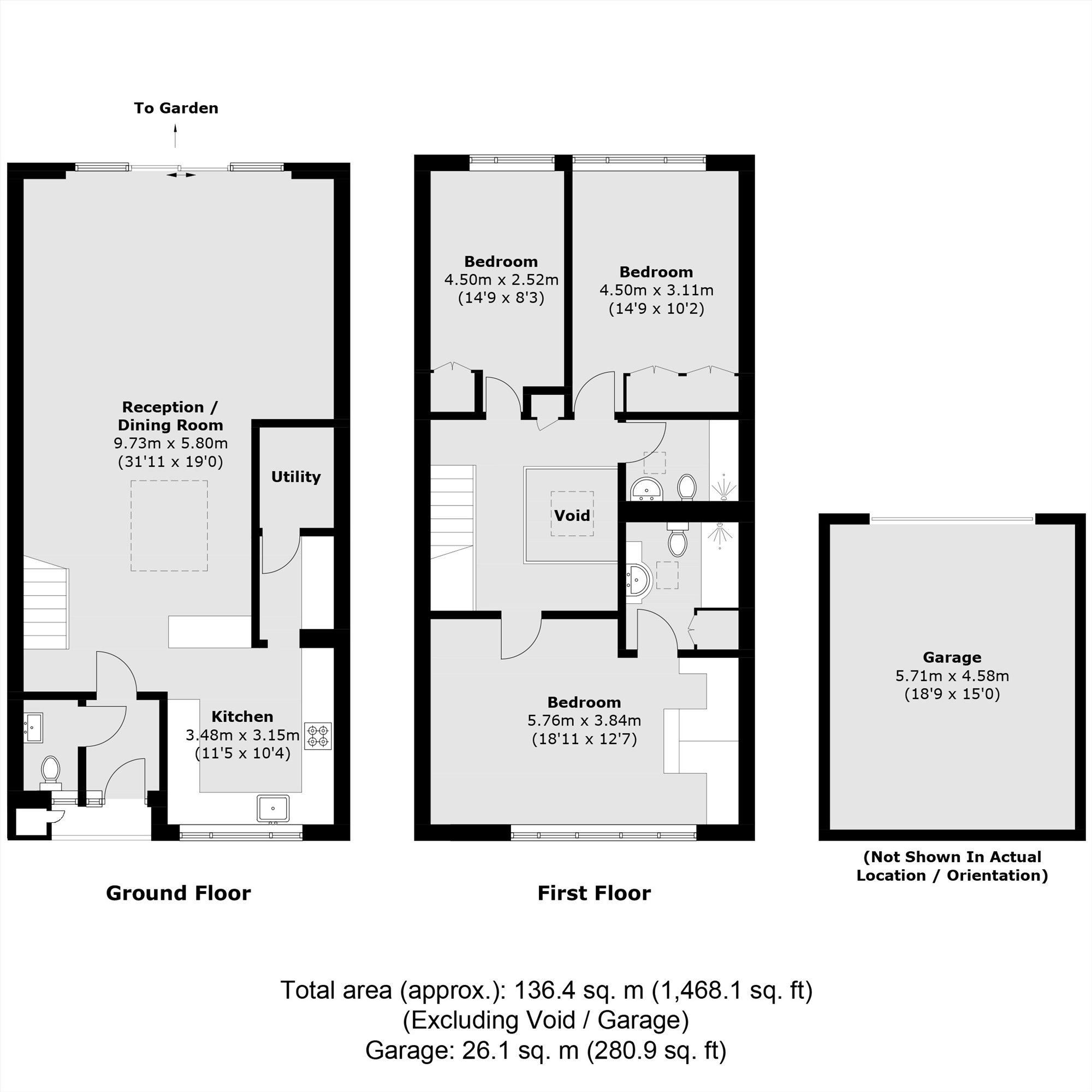 18, Astor Close, Kingston Upon Thames floorplan