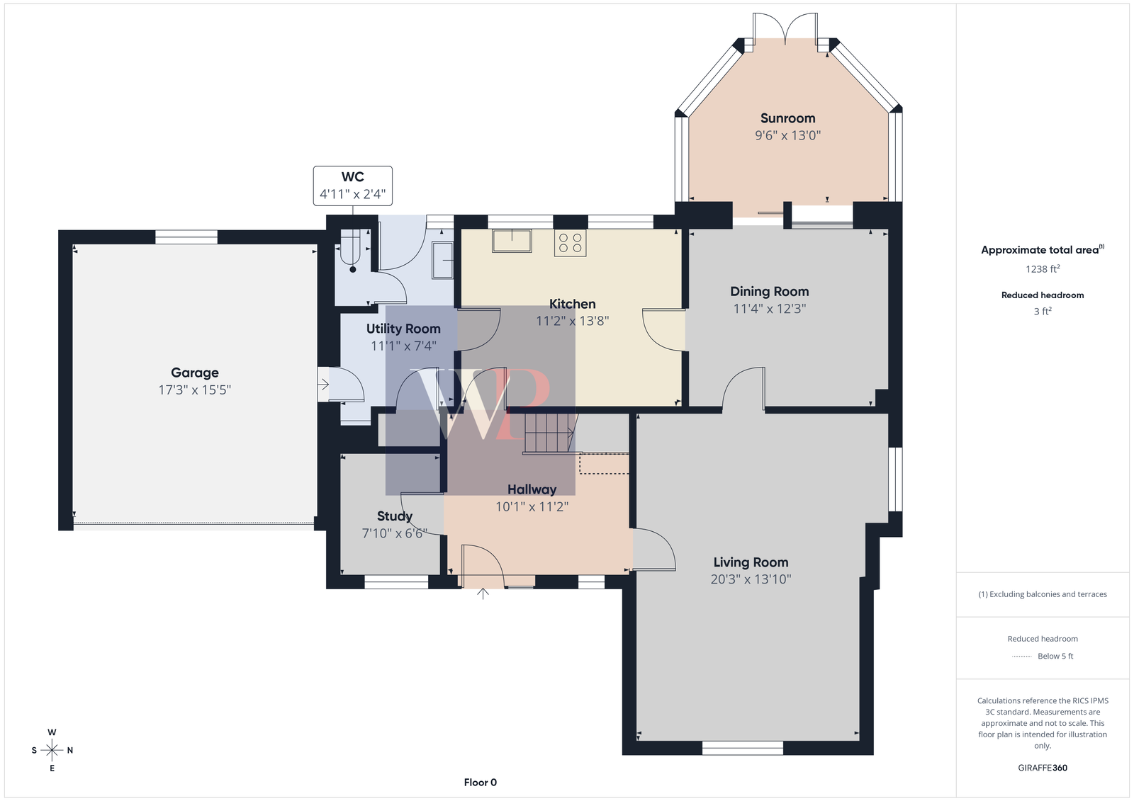 Omarama, Chapel Street, Attleborough floorplan