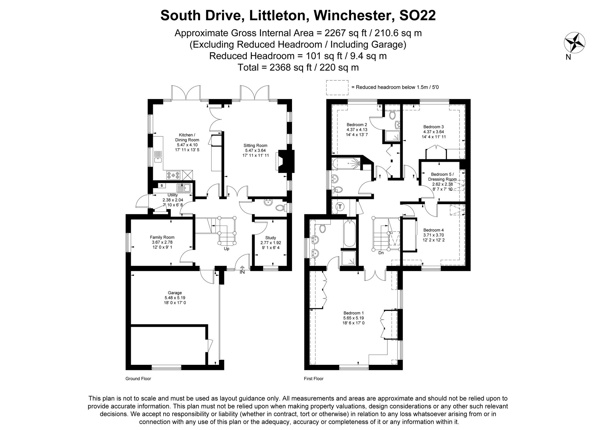 Lenana South Drive, Winchester floorplan