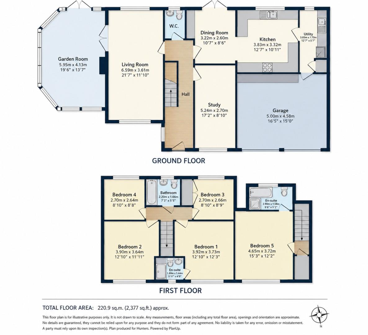 21, The Close, Dursley floorplan