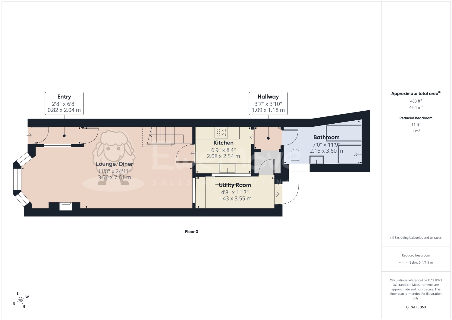 NIGHTINGALE ROAD, DOVER floorplan