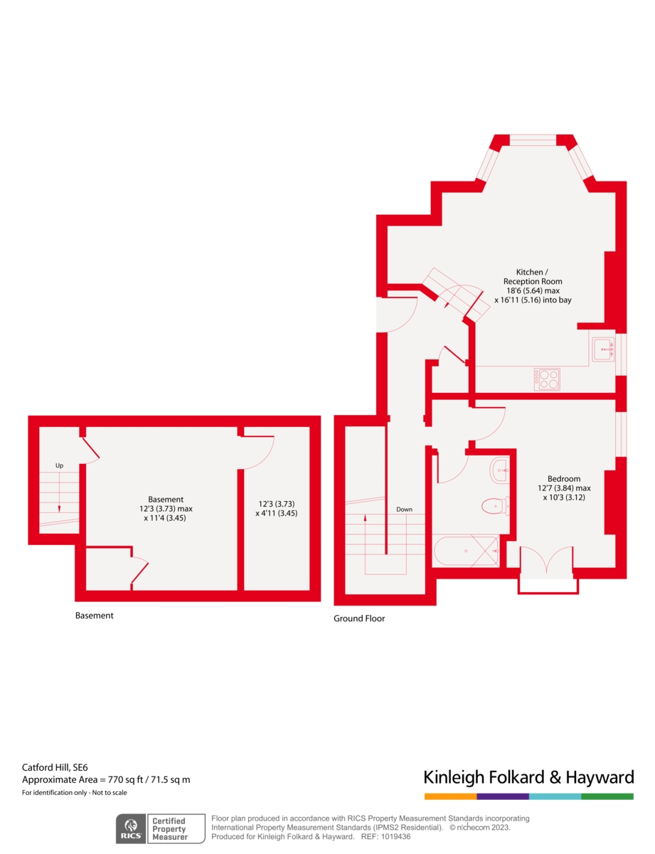 Flat C, 37, Catford Hill, London floorplan