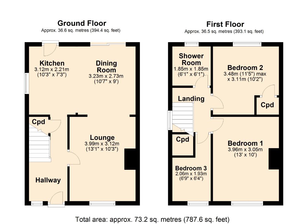 East Leys Court, Moulton, Northampton NN3, 3 bedroom semidetached